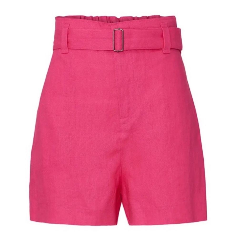 Sanctuary linen high waisted shorts